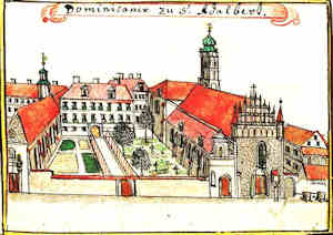 Dominicaner zu S. Adalbert - Koci w. Wojciecha, widok oglny